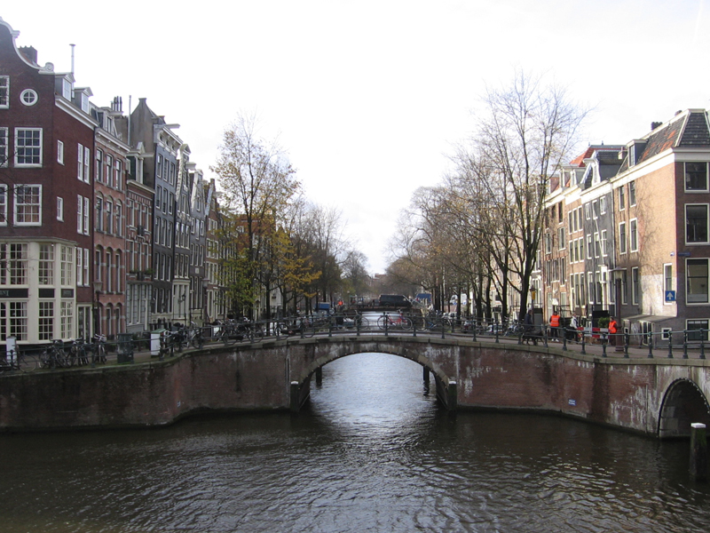 Kurz-Urlaub in Amsterdam, Niederlande - November 2007