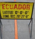 Mitad del Mundo, Ecuador - Juli 2009