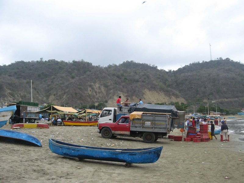 Puerto Lopez, Ecuador - Juli 2009