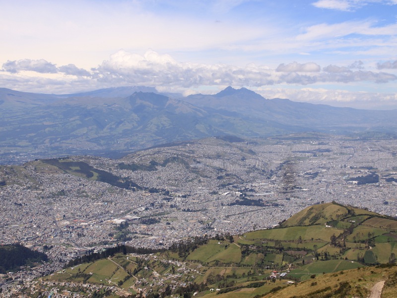 Teleférico in Quito, Ecuador - Juli 2009