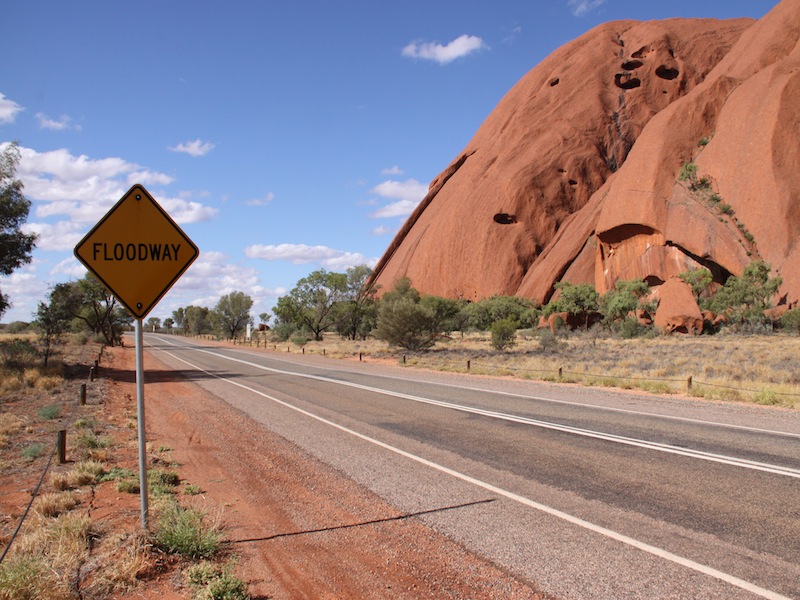 Valley of the Wind & Ayers Rock, Australien - April 2010