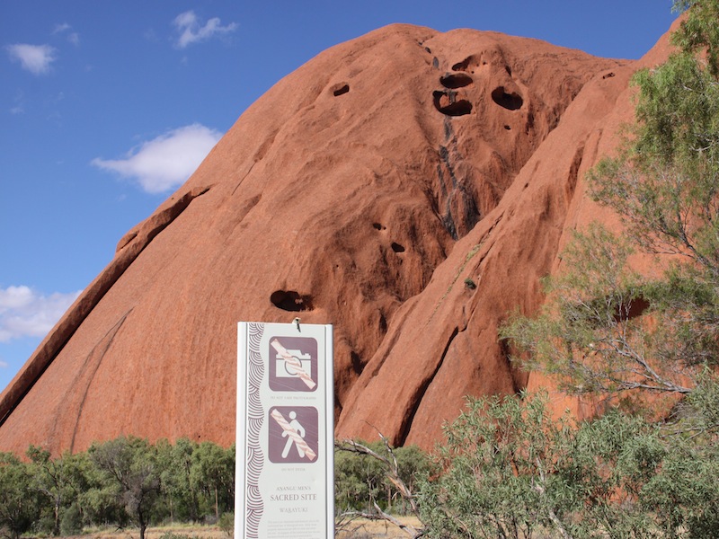 Valley of the Wind & Ayers Rock, Australien - April 2010