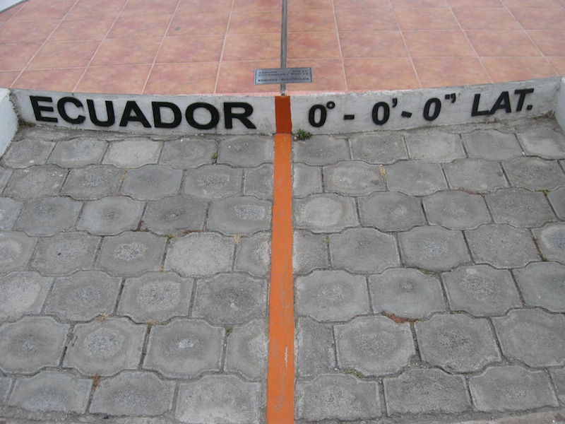 Mitad del Mundo, Ecuador - Juli 2009