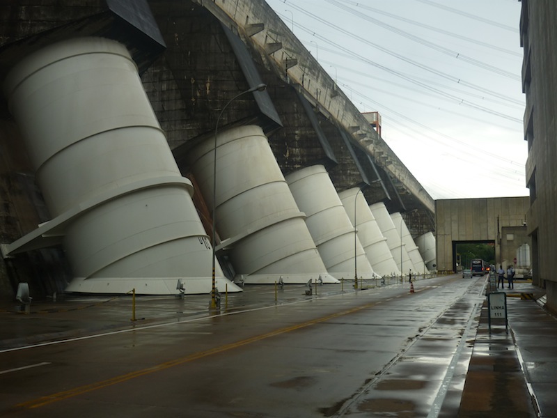 Itaipu Wasserkraftwerk, Brasilien - Januar 2010