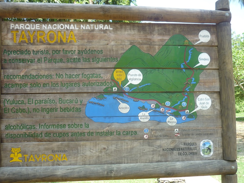 Tayrona Nationalpark, Kolumbien - September 2009